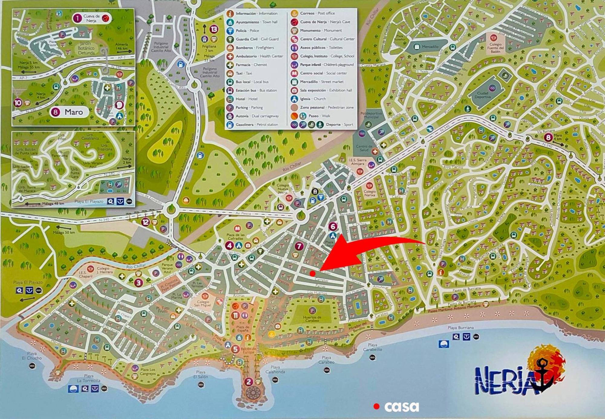Nerja Apartamento Centro מראה חיצוני תמונה